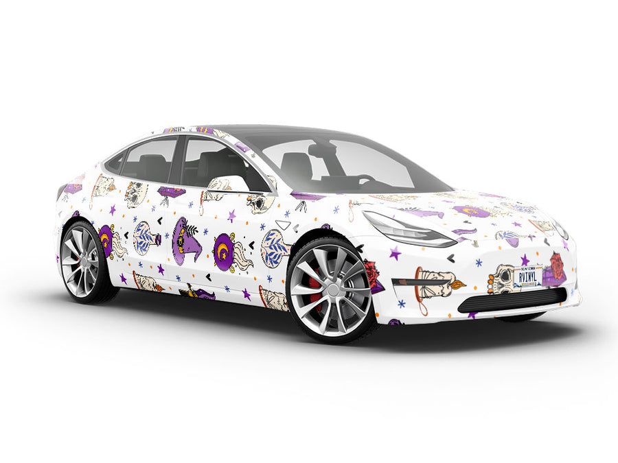 Enchanted Items Witch Vehicle Vinyl Wrap