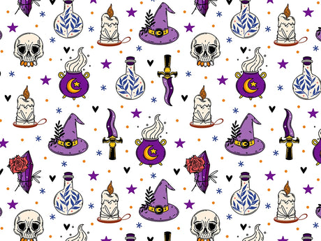 Enchanted Items Witch Vinyl Wrap Pattern~Rwraps Series 914 Digitally Printed Vinyl Wrap~0