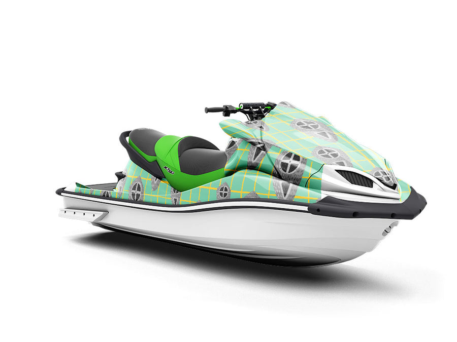 Enchanted Shield Fantasy Jet Ski Vinyl Customized Wrap