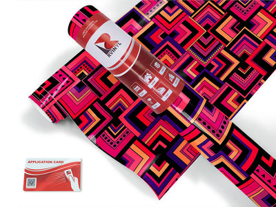 endless agitation art deco Craft Vinyl Roll