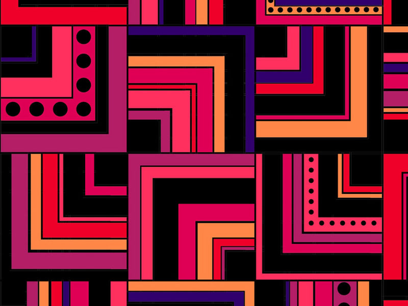 Endless Agitation Art Deco Vinyl Wrap Pattern~Rwraps Series 914 Digitally Printed Vinyl Wrap~0