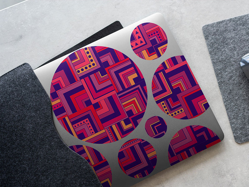 endless fun art deco DIY Laptop Stickers