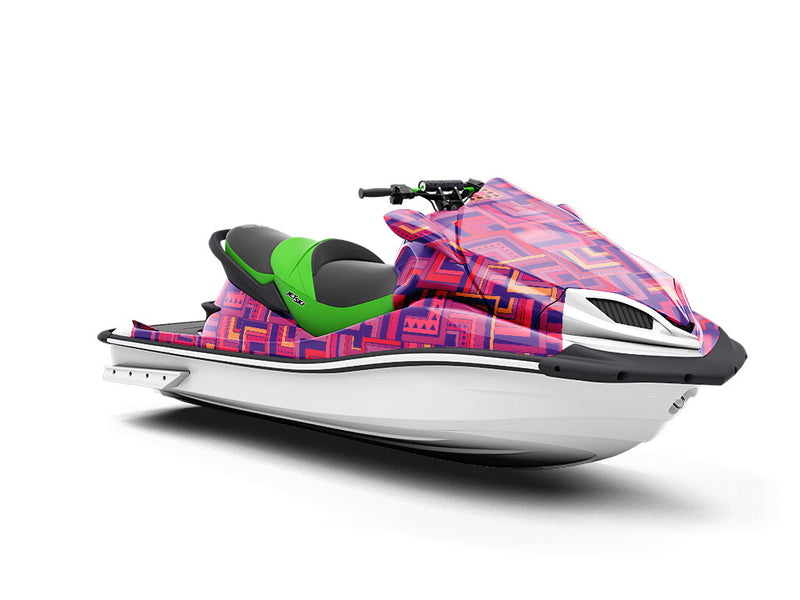 Endless Fun Art Deco Jet Ski Vinyl Customized Wrap