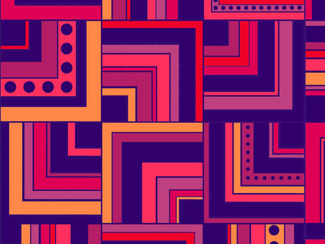 Endless Fun Art Deco Vinyl Wrap Pattern~Rwraps Series 914 Digitally Printed Vinyl Wrap~0