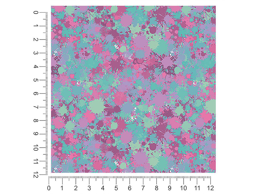 endless memories paint splatter 1ft x 1ft Craft Sheets