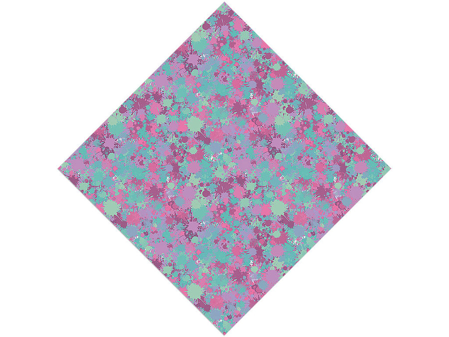 Endless Memories Paint Splatter Vinyl Wrap Pattern