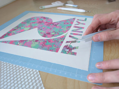 endless memories paint splatter Easy Weed Craft Vinyl