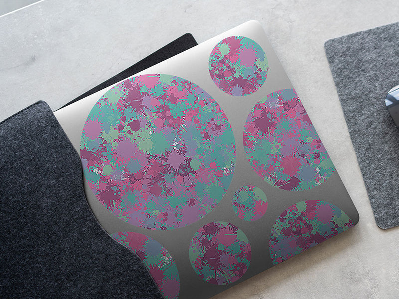 endless memories paint splatter DIY Laptop Stickers