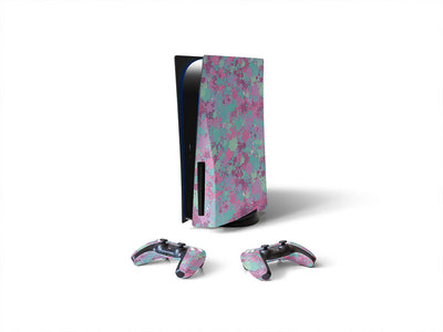 endless memories paint splatter Sony PS5 DIY Skin