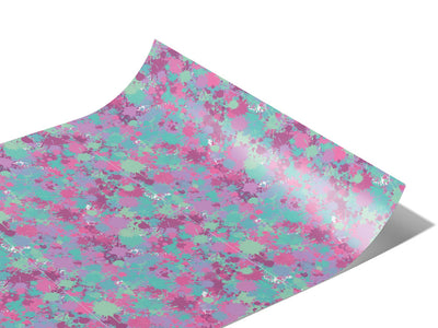 Endless Memories Paint Splatter Vinyl Wraps~Rwraps Series 914 Digitally Printed Vinyl Wrap~0
