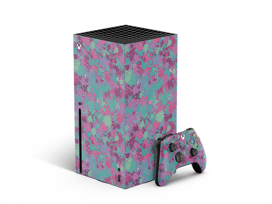 endless memories paint splatter XBOX DIY Decal