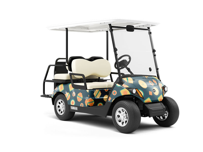 Enough Unagi Food Wrapped Golf Cart