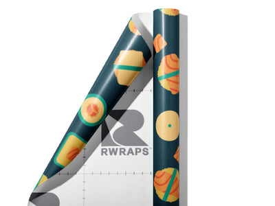 Enough Unagi Food Wrap Film Sheets~Rwraps Series 914 Enough Unagi Food Scrolled Sheet~3