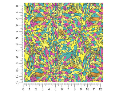 entranced fascination floral 1ft x 1ft Craft Sheets