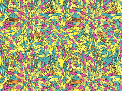 Entranced Fascination Floral Vinyl Wrap Pattern~Rwraps Series 914 Digitally Printed Vinyl Wrap~0