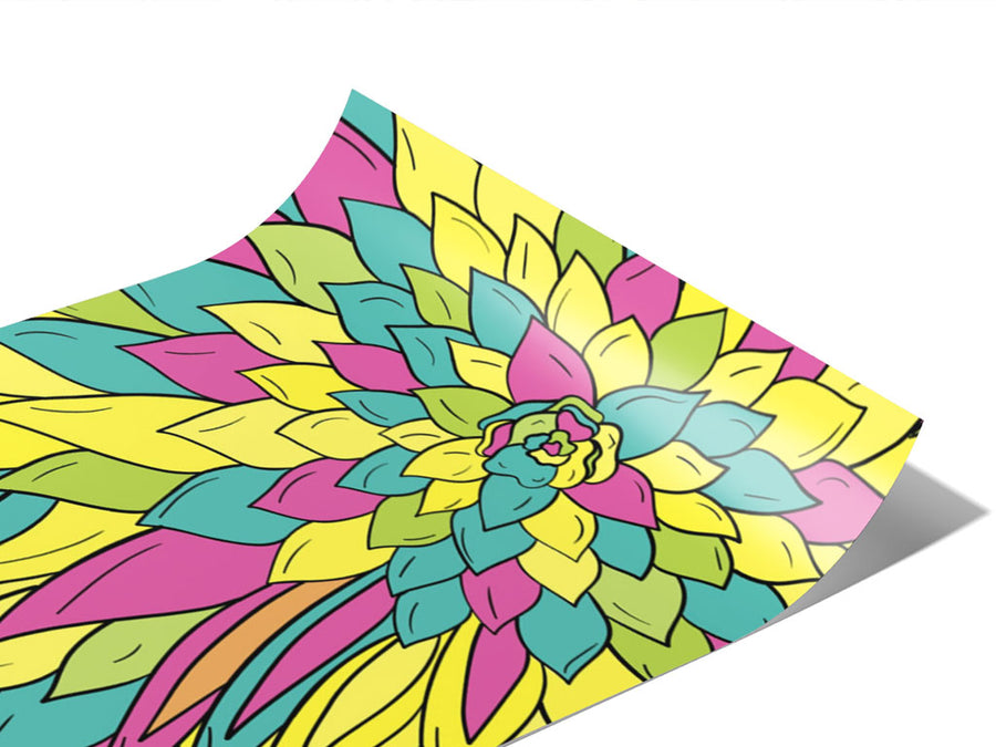 Entranced Fascination Floral Vinyl Wraps~Rwraps Series 914 Digitally Printed Vinyl Wrap~0