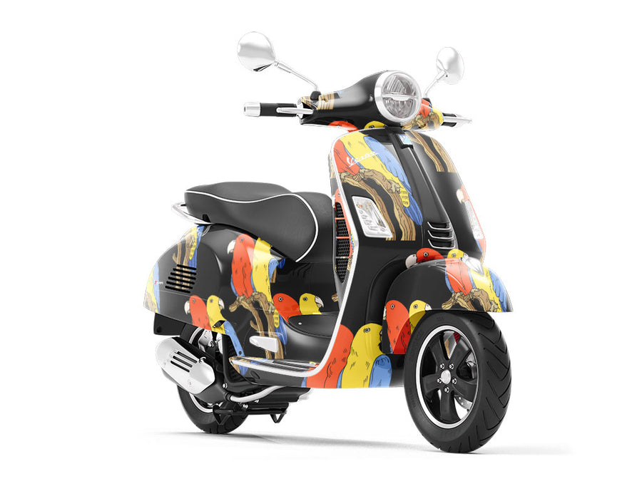 Epimenides Paradox Birds Vespa Scooter Wrap Film