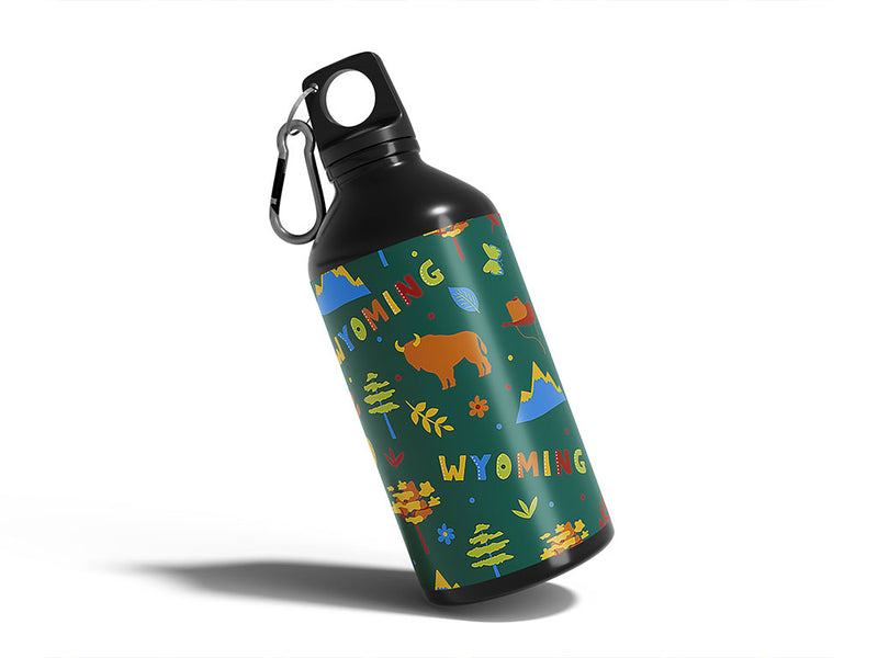 equality state  Water Bottle DIY Stickers