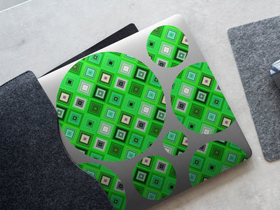 erins fancy mosaic DIY Laptop Stickers
