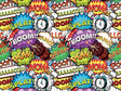 Espionage Comic Sticker Bomb Vinyl Wrap Pattern~Rwraps Series 914 Digitally Printed Vinyl Wrap~0