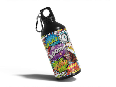 Water Bottle DIY Stickers