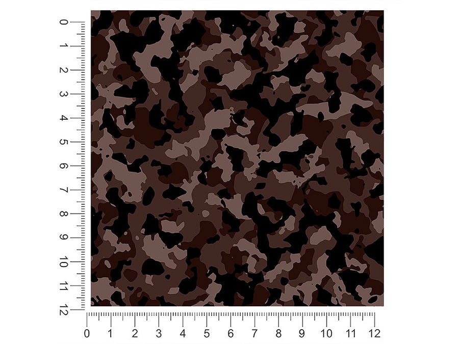espresso flecktarn camouflage 1ft x 1ft Craft Sheets