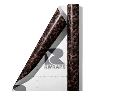 Espresso Flecktarn Camouflage Wrap Film Sheets~Rwraps Series 914 Espresso Flecktarn Camouflage Scrolled Sheet~3