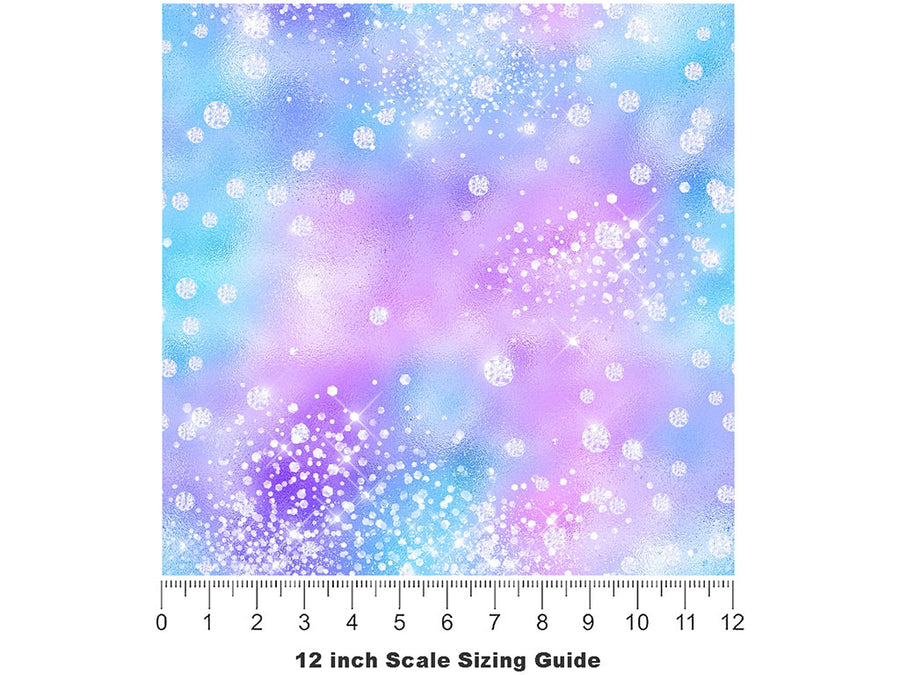 Eternal Heart Gemstone Vinyl Film Pattern Size 12 inch Scale~Rwraps Eternal Heart Gemstone Sizing Chart~2
