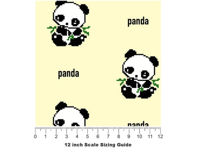 Eucalyptus Snack Animal Vinyl Film Pattern Size 12 inch Scale~Rwraps Eucalyptus Snack Animal Sizing Chart~2