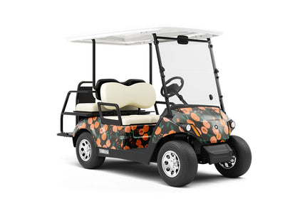Evas Pride Fruit Wrapped Golf Cart