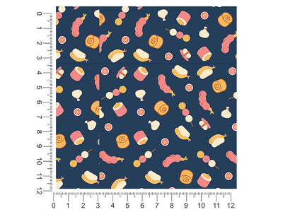 evening dessert japanese 1ft x 1ft Craft Sheets