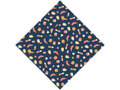 Evening Dessert Food Vinyl Wrap Pattern