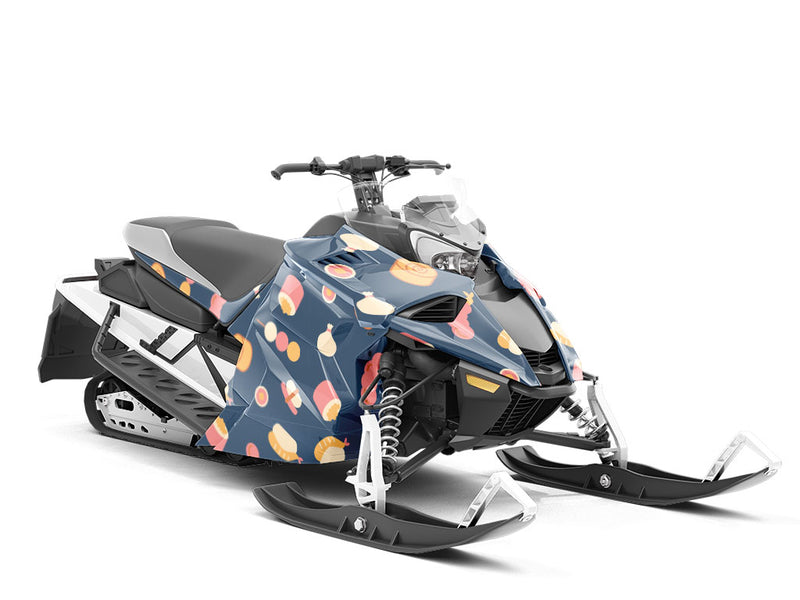 Evening Dessert Food Custom Wrapped Snowmobile