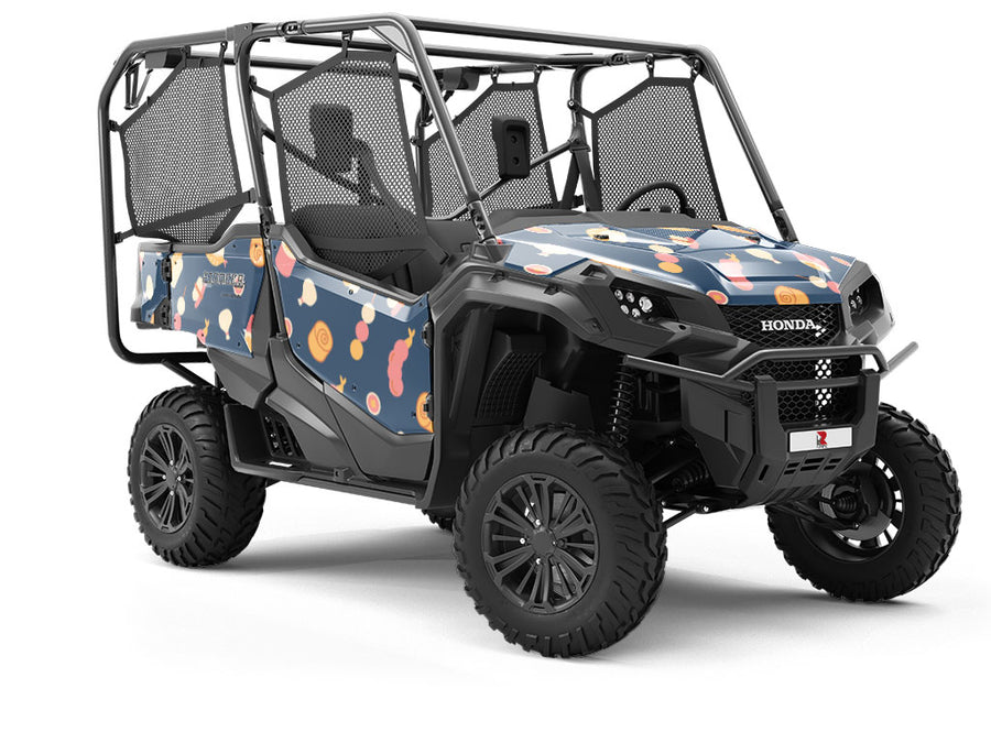 Evening Dessert Food Utility Vehicle Vinyl Wrap