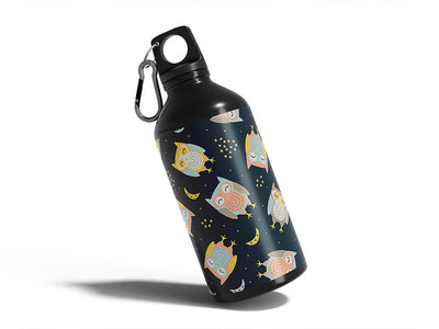 evening masters bird Water Bottle DIY Stickers