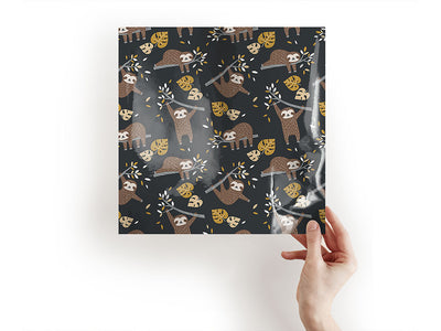 evening nap animal Craft Sheets