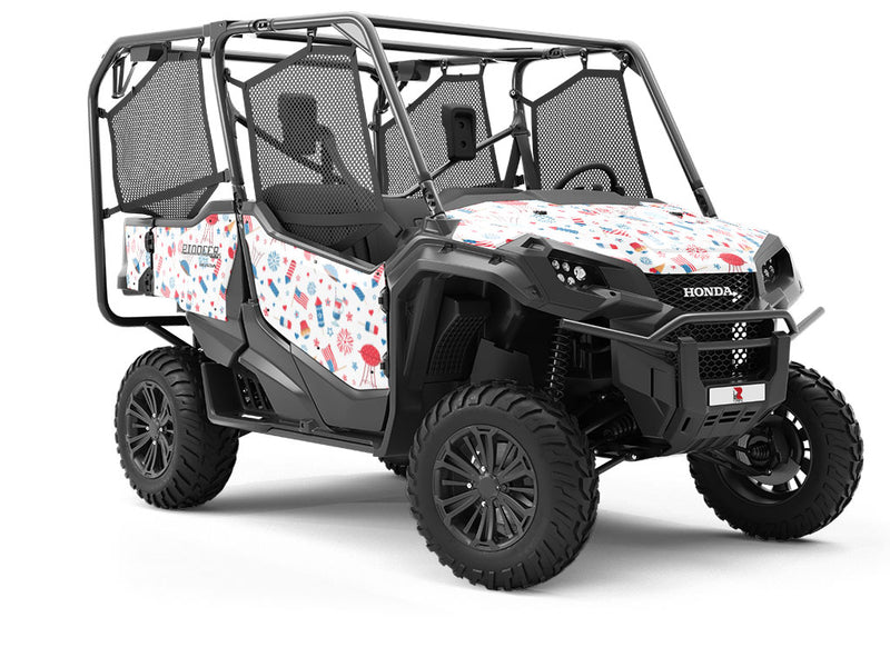 Evening Prep Americana Utility Vehicle Vinyl Wrap