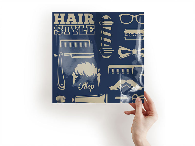 evening shadow barber shop Craft Sheets