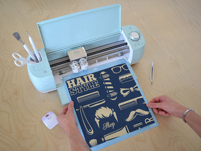 evening shadow barber shop Cricut Compatible Vinyl