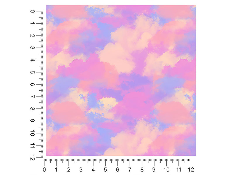 evening sunset sky 1ft x 1ft Craft Sheets