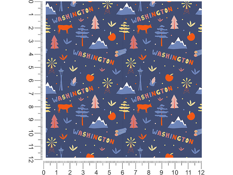 evergreen state  1ft x 1ft Craft Sheets