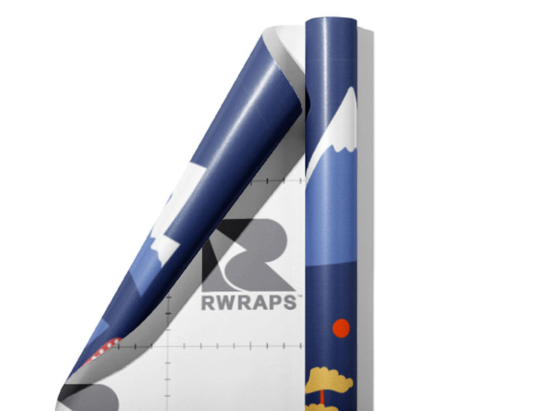 Evergreen State Americana Wrap Film Sheets~Rwraps Series 914 Evergreen State Americana Scrolled Sheet~4
