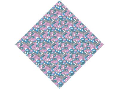 Evil Girl Graffiti Vinyl Wrap Pattern