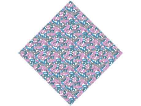 Evil Girl Graffiti Vinyl Wrap Pattern