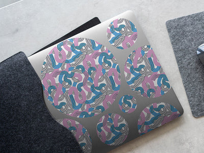 evil girl graffiti DIY Laptop Stickers
