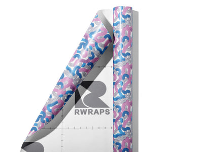 Evil Girl Graffiti Wrap Film Sheets~Rwraps Series 914 Evil Girl Graffiti Scrolled Sheet~3