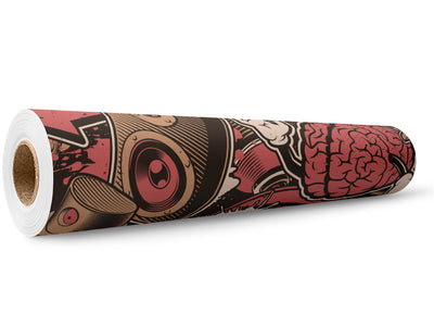 Exit Music Graffiti Wrap Film Wholesale Roll~Rwraps Series 914 Digitally Printed Vinyl Roll~5