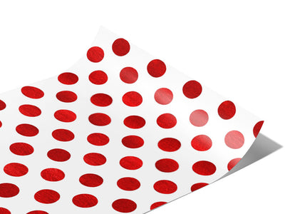 Exit Sign Polka Dot Vinyl Wraps~Rwraps Series 914 Digitally Printed Vinyl Wrap~0