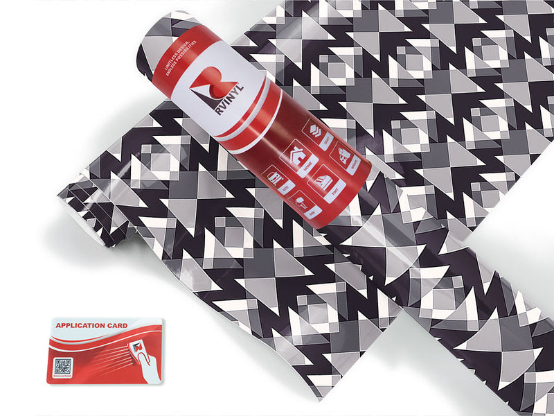 expanding outward mosaic Craft Vinyl Roll