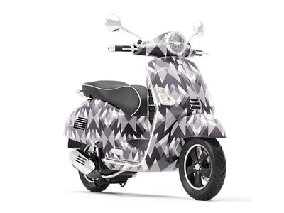 Expanding Outward Mosaic Vespa Scooter Wrap Film